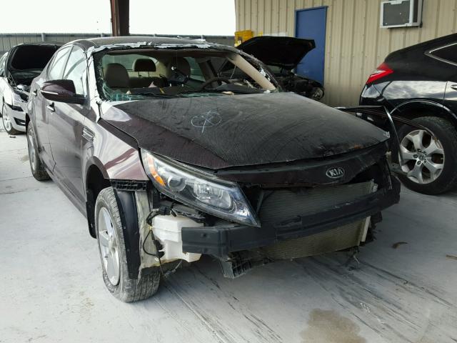 5XXGM4A78FG360825 - 2015 KIA OPTIMA LX BURGUNDY photo 1