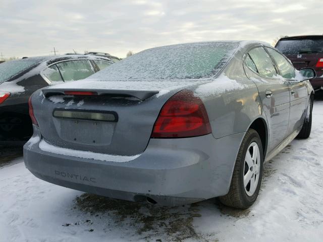 2G2WP552871106129 - 2007 PONTIAC GRAND PRIX GRAY photo 4