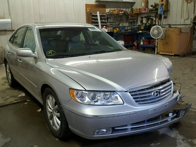 KMHFC46F96A081230 - 2006 HYUNDAI AZERA SE SILVER photo 1