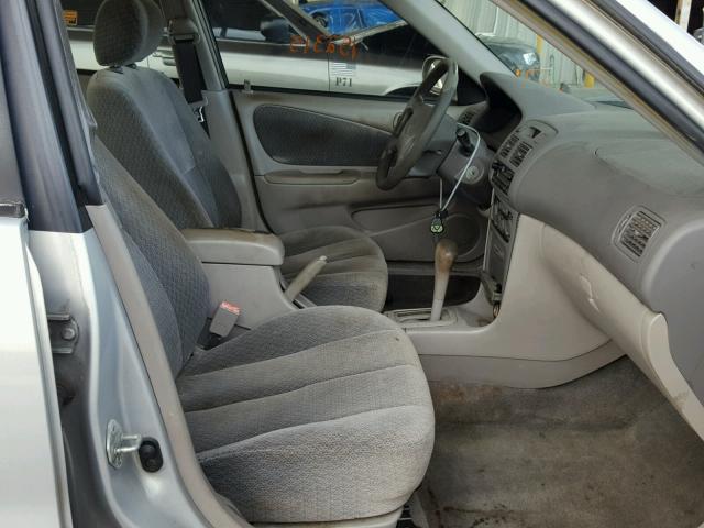 2T1BR12E72C560314 - 2002 TOYOTA COROLLA CE SILVER photo 5