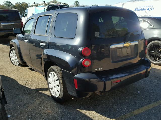 3GNDA13DX6S624741 - 2006 CHEVROLET HHR LS BLACK photo 3