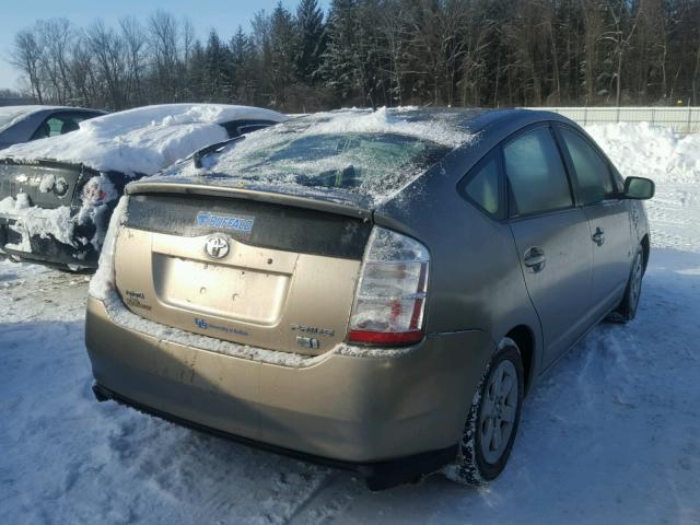 JTDKB20U593504914 - 2009 TOYOTA PRIUS GOLD photo 4