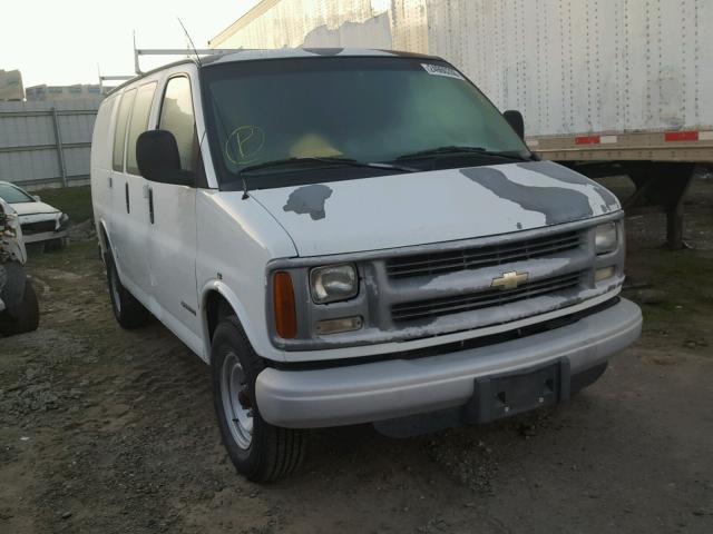 1GCHG35RX11158607 - 2001 CHEVROLET EXPRESS G3 WHITE photo 1