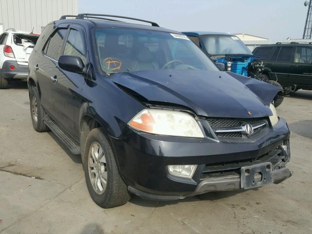 2HNYD18201H503263 - 2001 ACURA MDX BLACK photo 1