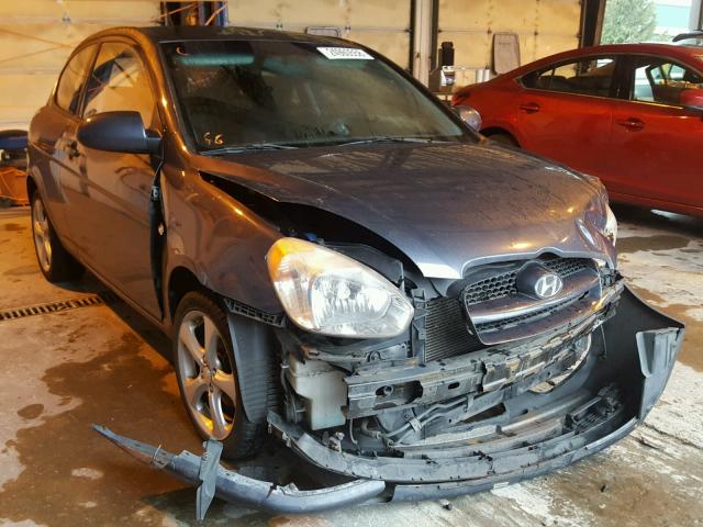 KMHCN36C78U079457 - 2008 HYUNDAI ACCENT SE GRAY photo 1