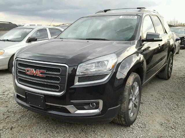 1GKKRRKD2EJ336449 - 2014 GMC ACADIA SLT შავი ფოტო 2