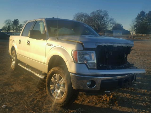 1FTFW1EF9CFC69840 - 2012 FORD F150 SUPER SILVER photo 1