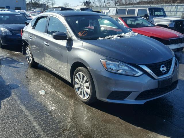 3N1AB7AP1GL669431 - 2016 NISSAN SENTRA S GRAY photo 1