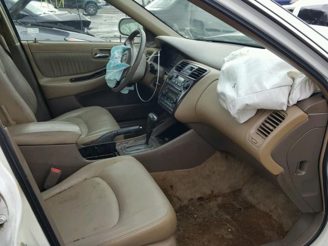 1HGCG16562A021287 - 2002 HONDA ACCORD EX WHITE photo 5