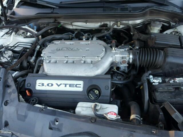 1HGCM66536A021999 - 2006 HONDA ACCORD EX WHITE photo 7
