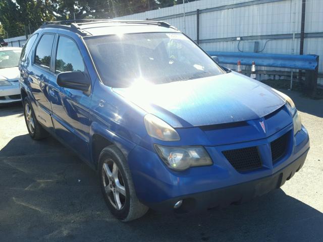 3G7DB03E44S555825 - 2004 PONTIAC AZTEK BLUE photo 1