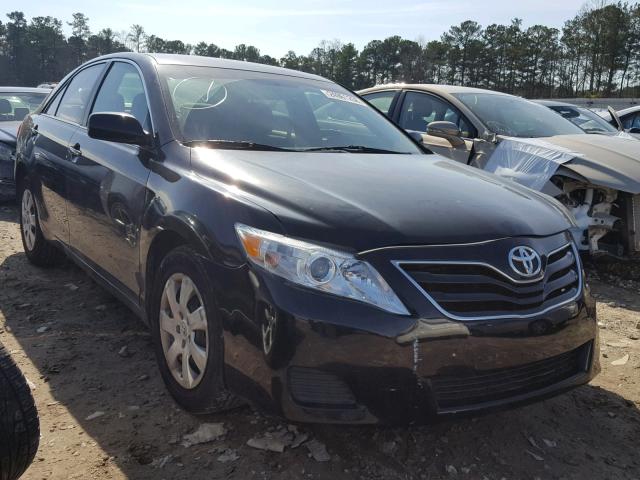 4T1BF3EK6BU669593 - 2011 TOYOTA CAMRY BASE BLACK photo 1