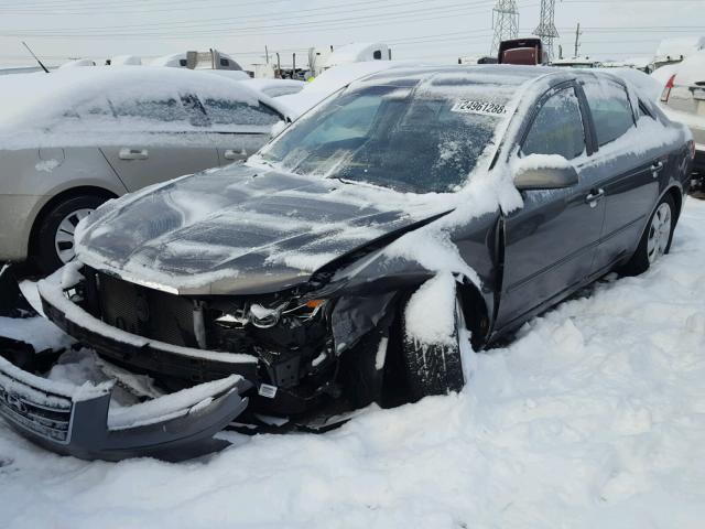 5NPET46C89H476230 - 2009 HYUNDAI SONATA GLS GRAY photo 2