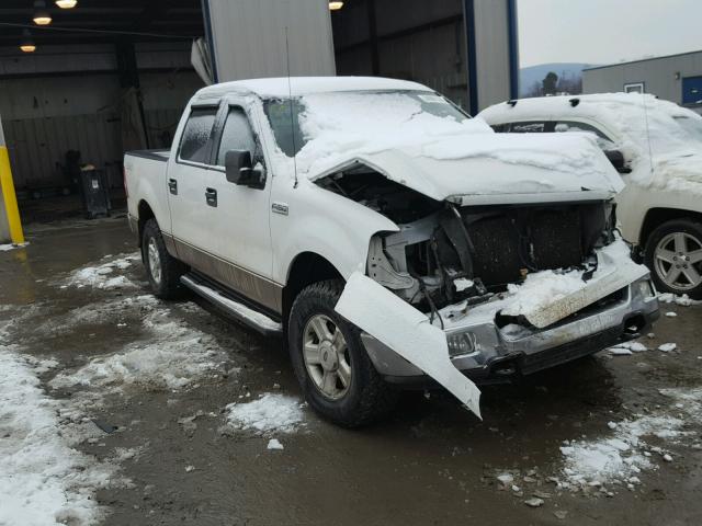 1FTRW14W04KC13650 - 2004 FORD F150 SUPER WHITE photo 1