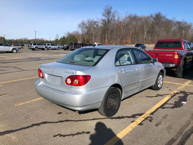 2T1BR32E35C553232 - 2005 TOYOTA COROLLA CE GRAY photo 4