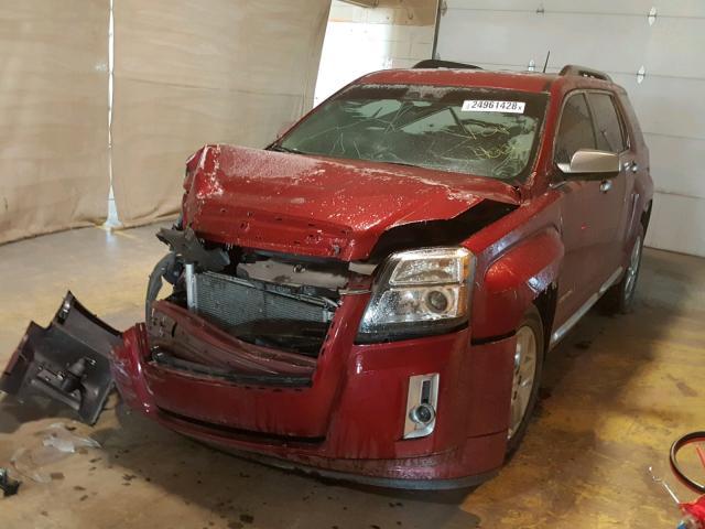 2GKALYEK2D6388662 - 2013 GMC TERRAIN DE BURGUNDY photo 2