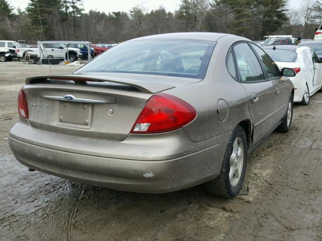 1FAFP55S02A112538 - 2002 FORD TAURUS SES GOLD photo 4