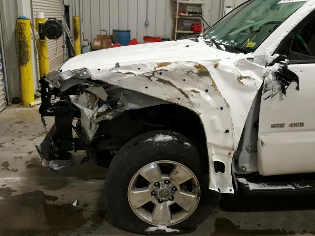 JTEBU14R870119741 - 2007 TOYOTA 4RUNNER SR WHITE photo 9