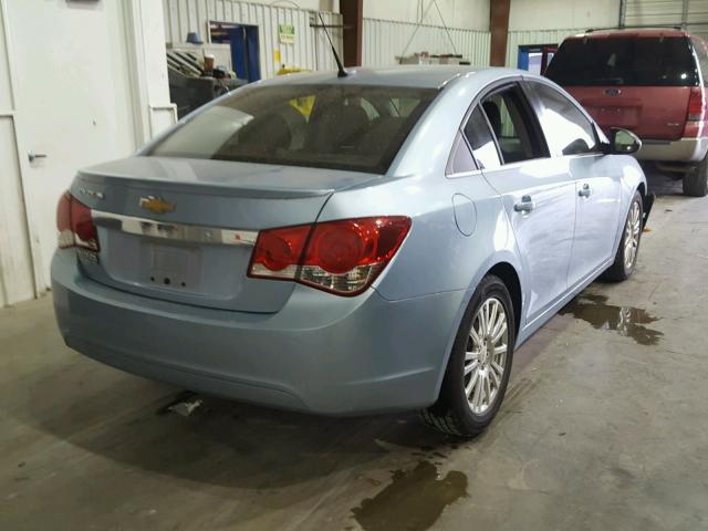 1G1PK5SC4C7112110 - 2012 CHEVROLET CRUZE ECO BLUE photo 4