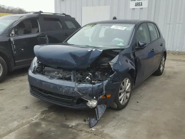 WVWDB7AJXCW297985 - 2012 VOLKSWAGEN GOLF 蓝色 照片 2