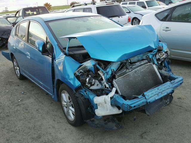 JHMZE2H73AS027641 - 2010 HONDA INSIGHT EX BLUE photo 1