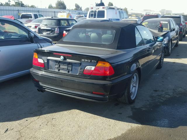 WBABS53481JU84698 - 2001 BMW 330 CI BLACK photo 4