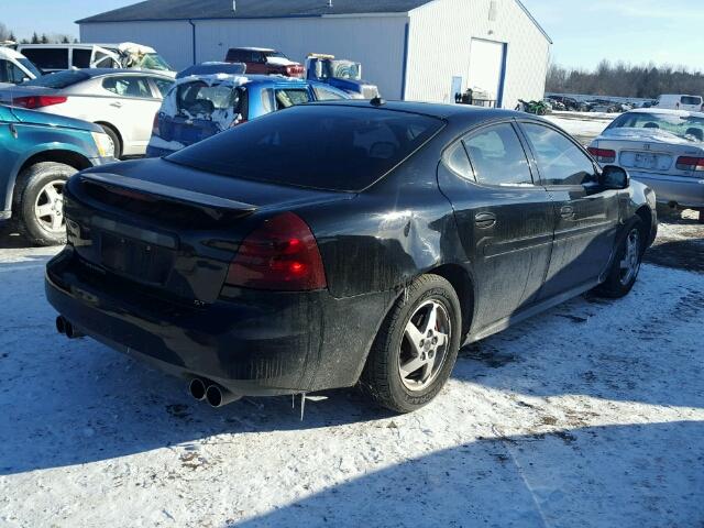 2G2WS522641109819 - 2004 PONTIAC GRAND PRIX BLACK photo 4