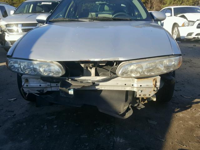 1G3NL52E31C125190 - 2001 OLDSMOBILE ALERO GL SILVER photo 9