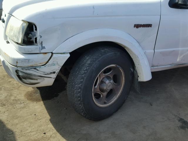 1FTZR15U41TA13039 - 2001 FORD RANGER SUP WHITE photo 9