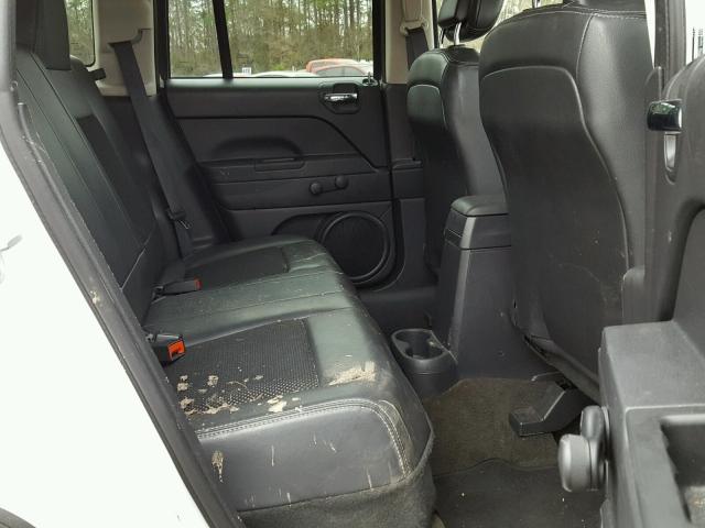 1C4NJCBA1ED680047 - 2014 JEEP COMPASS SP WHITE photo 6