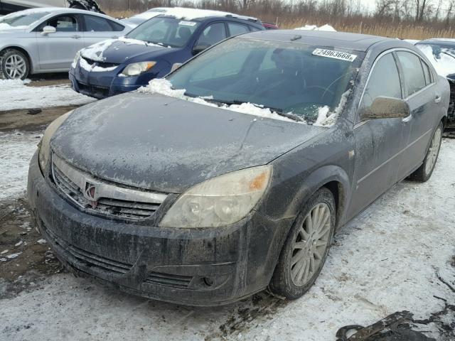 1G8ZV57707F227084 - 2007 SATURN AURA XR GRAY photo 2