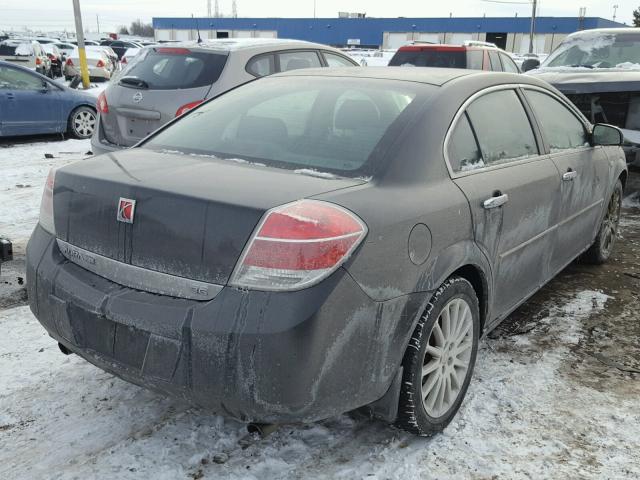 1G8ZV57707F227084 - 2007 SATURN AURA XR GRAY photo 4