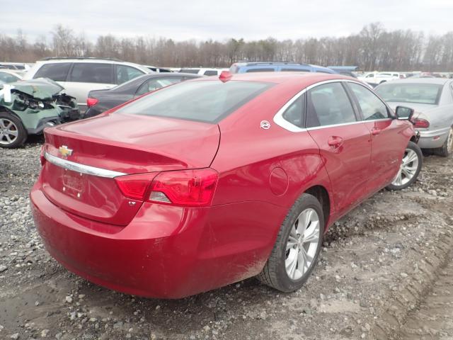 2G1125S34E9136396 - 2014 CHEVROLET IMPALA LT RED photo 4