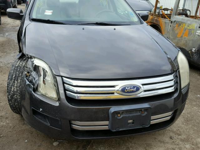 3FAFP07126R102578 - 2006 FORD FUSION SE BLACK photo 10