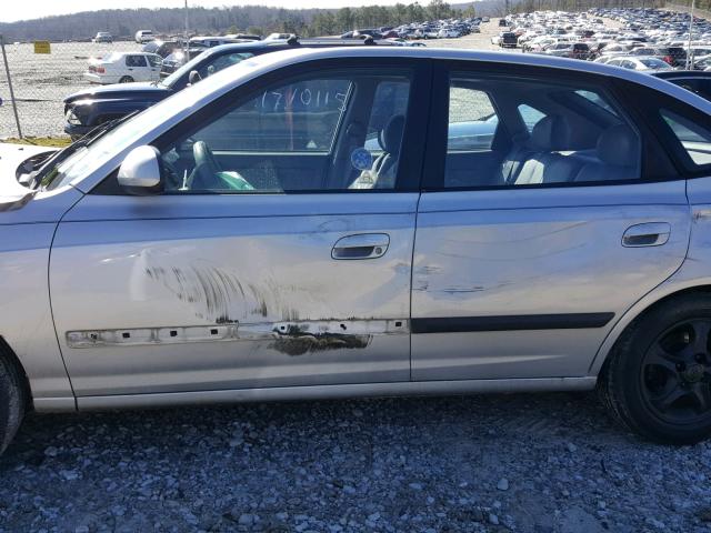 KMHDN56D64U104982 - 2004 HYUNDAI ELANTRA GL SILVER photo 9