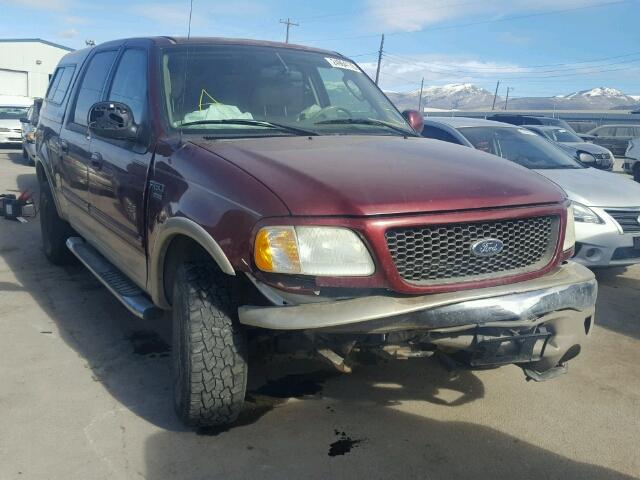 1FTRW08L13KA57062 - 2003 FORD F150 SUPER BURGUNDY photo 1