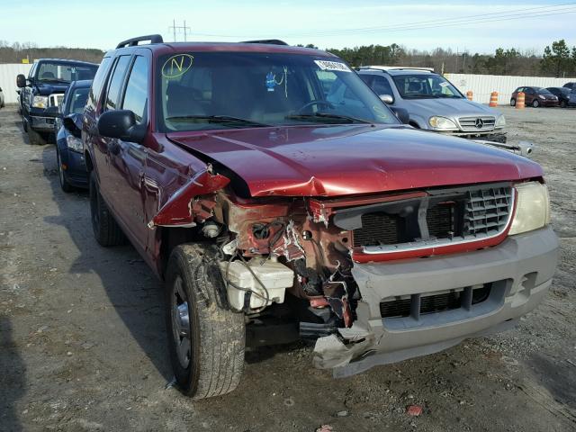 1FMZU72E92ZB06017 - 2002 FORD EXPLORER X RED photo 1