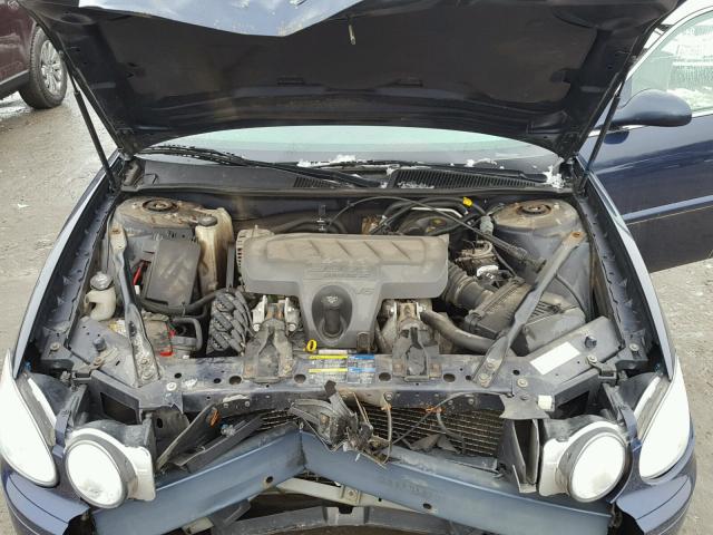 2G4WC582271123541 - 2007 BUICK LACROSSE C BLUE photo 7