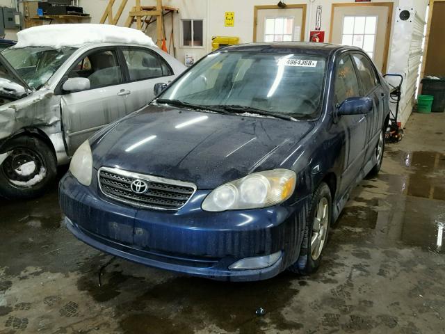 1NXBR32E65Z564725 - 2005 TOYOTA COROLLA CE BLUE photo 2