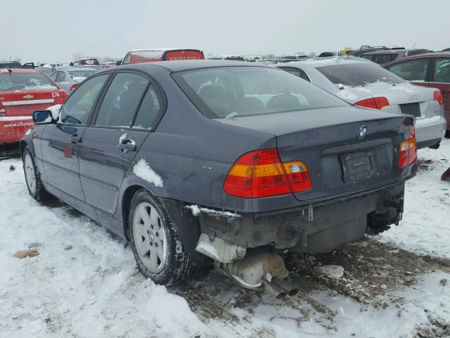 WBAET374X3NJ28208 - 2003 BMW 325 I GRAY photo 3