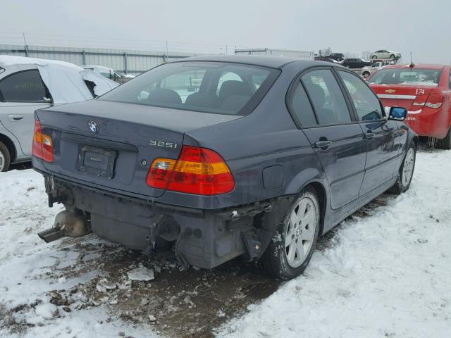 WBAET374X3NJ28208 - 2003 BMW 325 I GRAY photo 4