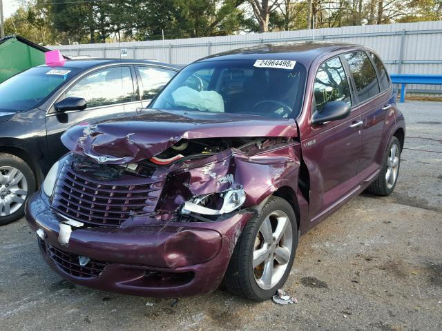 3C4FY78G23T514503 - 2003 CHRYSLER PT CRUISER PURPLE photo 2