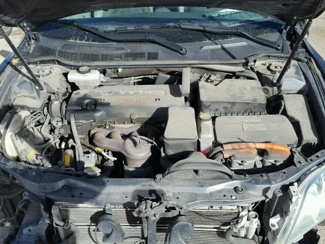 4T1BB46K58U060617 - 2008 TOYOTA CAMRY HYBR GRAY photo 7