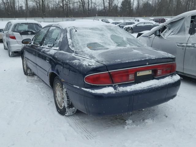 2G4WY55J4Y1333587 - 2000 BUICK CENTURY LI BLUE photo 3