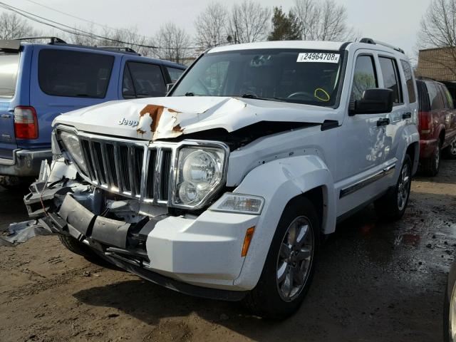 1C4PJMCK7CW140208 - 2012 JEEP LIBERTY LI WHITE photo 2