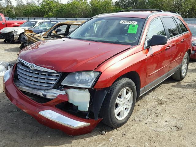 2A8GM68436R664023 - 2006 CHRYSLER PACIFICA T RED photo 2