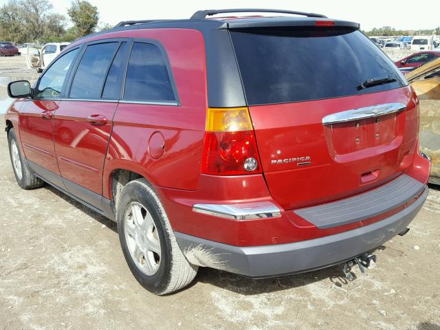 2A8GM68436R664023 - 2006 CHRYSLER PACIFICA T RED photo 3