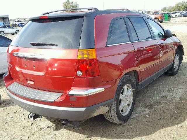 2A8GM68436R664023 - 2006 CHRYSLER PACIFICA T RED photo 4