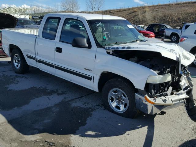 2GCEC19V921428593 - 2002 CHEVROLET SILVERADO WHITE photo 1