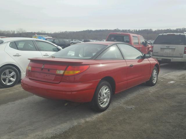 1G8ZP128XXZ322916 - 1999 SATURN SC1 RED photo 4